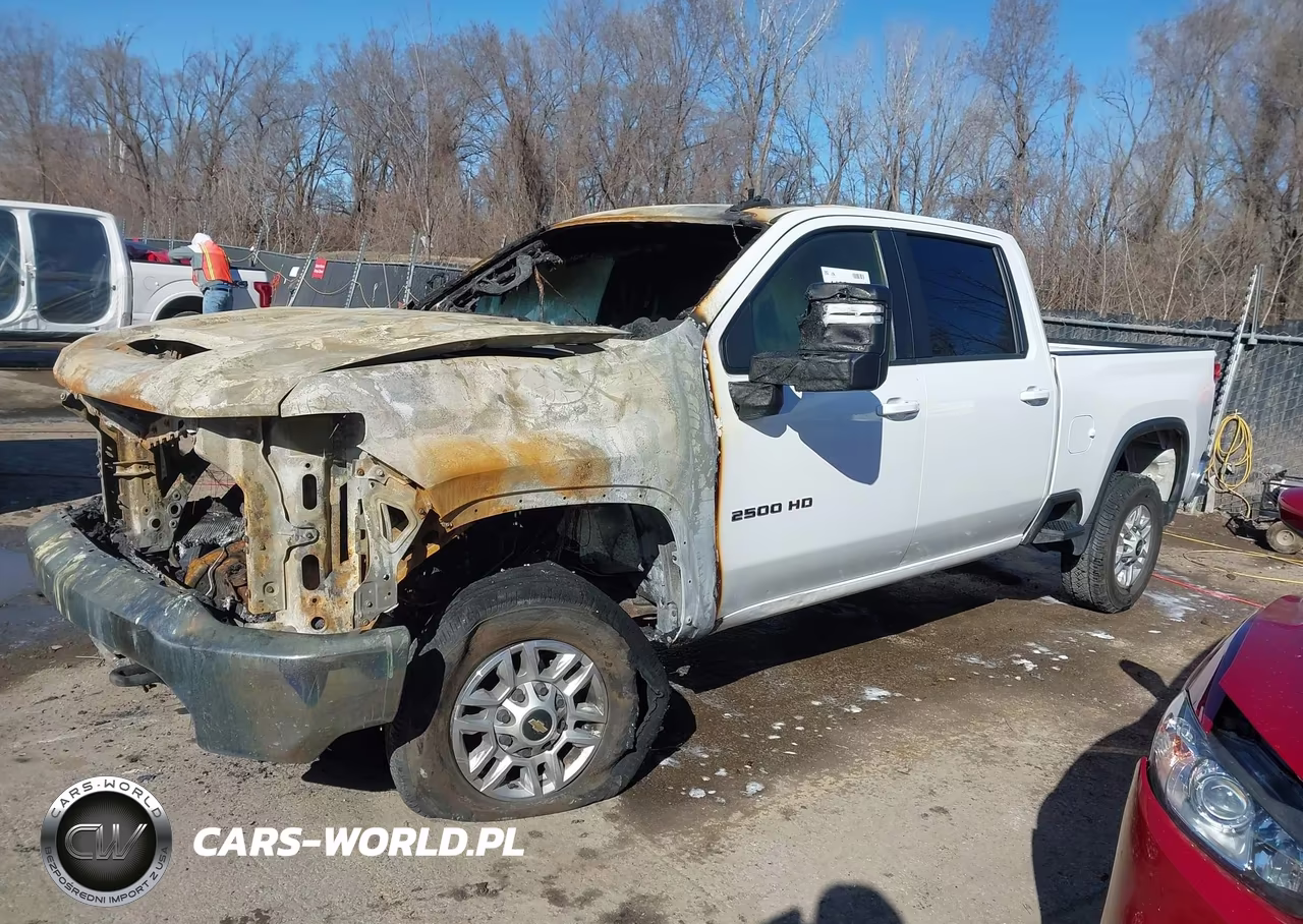 2021 Chevrolet Silverado 2500Hd 4Wd Standard Bed Lt VIN:1GC4YNEY8MF254600 - 2