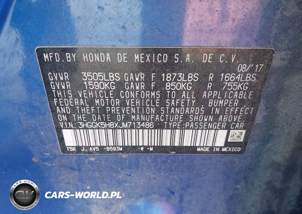 2018 Honda Fit Ex VIN:3HGGK5H8XJM713486 - 9
