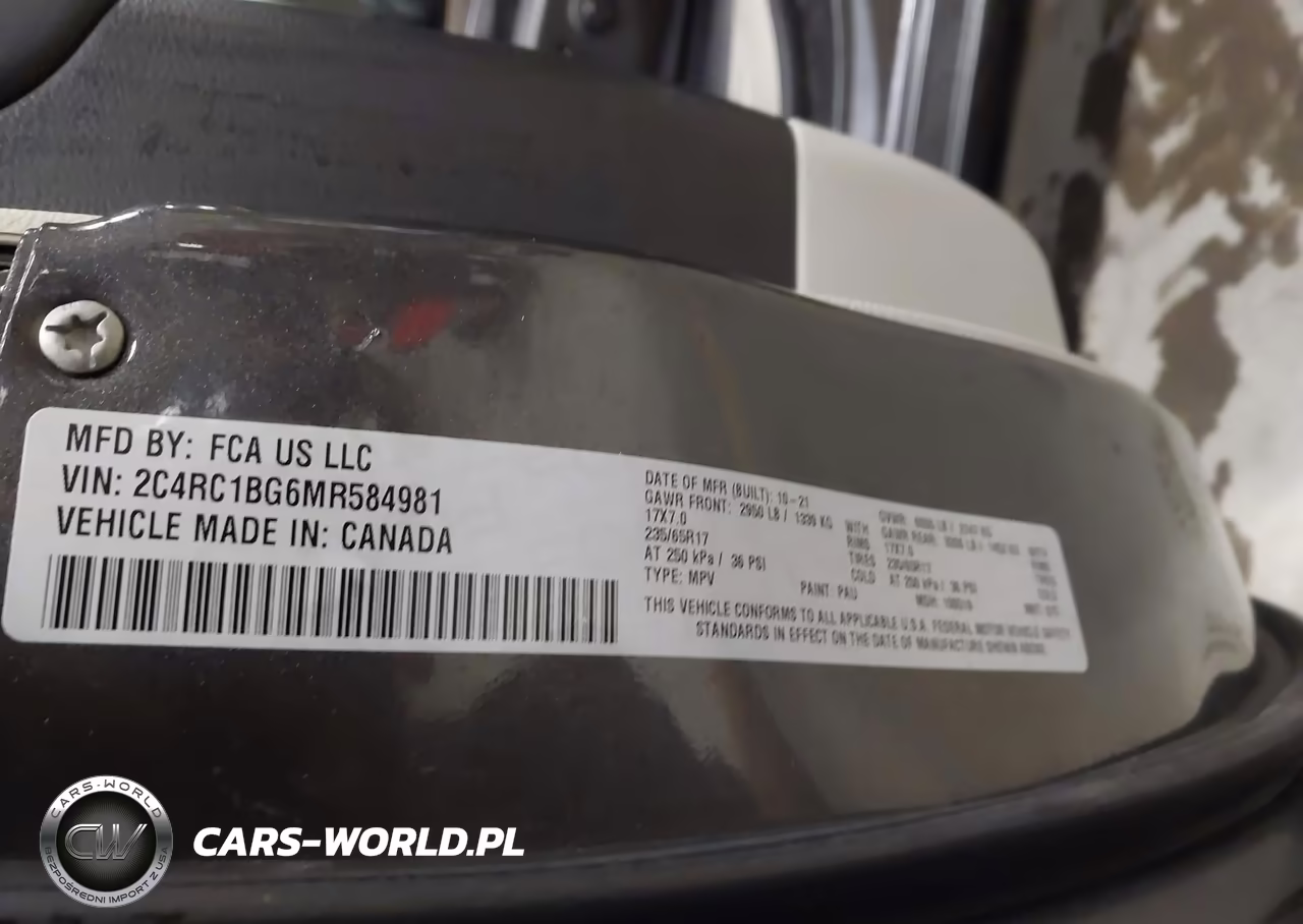 2021 Chrysler Pacifica Touring L VIN:2C4RC1BG6MR584981 - 9