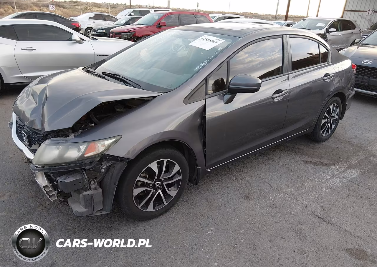 2015 Honda Civic Ex VIN:19XFB2F80FE048417 - 2
