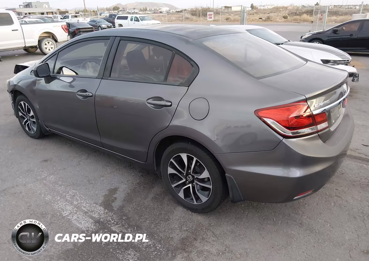 2015 Honda Civic Ex VIN:19XFB2F80FE048417 - 3
