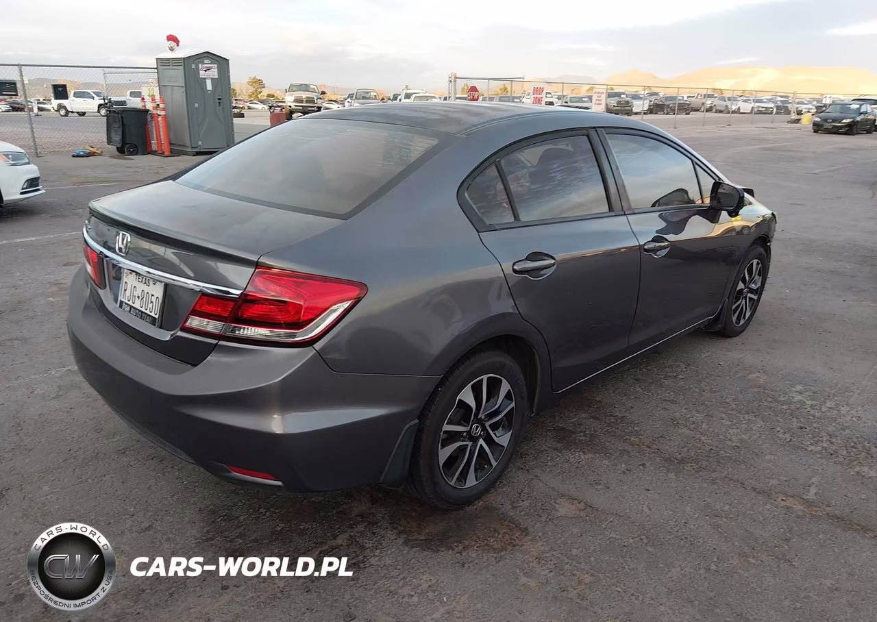 2015 Honda Civic Ex VIN:19XFB2F80FE048417 - 4