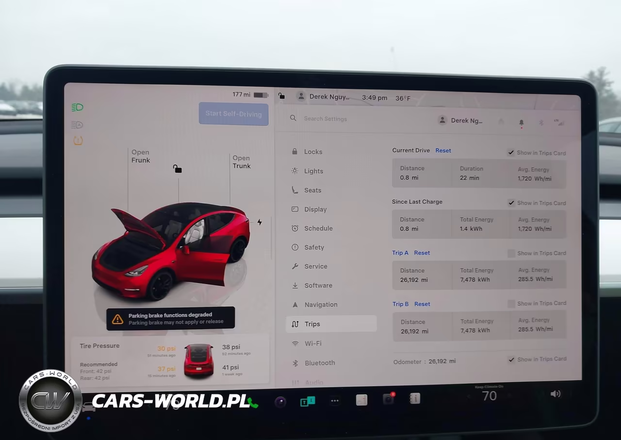 2024 Tesla Model Y Performance Dual Motor All-Wheel Drive VIN:7SAYGDEF3RA320771 - 19