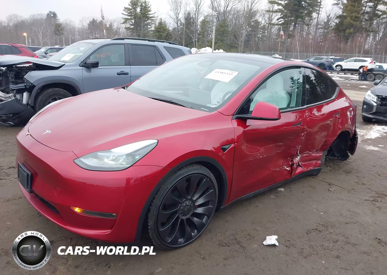 2024 Tesla Model Y Performance Dual Motor All-Wheel Drive VIN:7SAYGDEF3RA320771 - 2