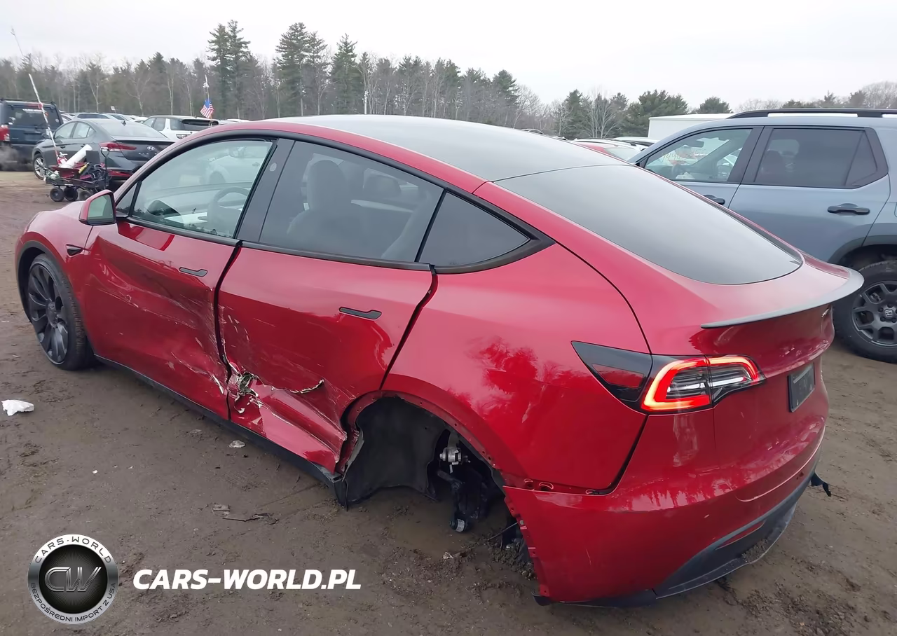 2024 Tesla Model Y Performance Dual Motor All-Wheel Drive VIN:7SAYGDEF3RA320771 - 3