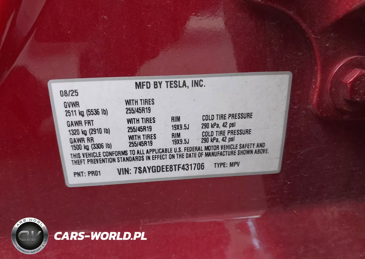 2026 Tesla Model Y Long Range Launch Series-Premium All-Wheel Drive VIN:7SAYGDEE8TF431706 - 9