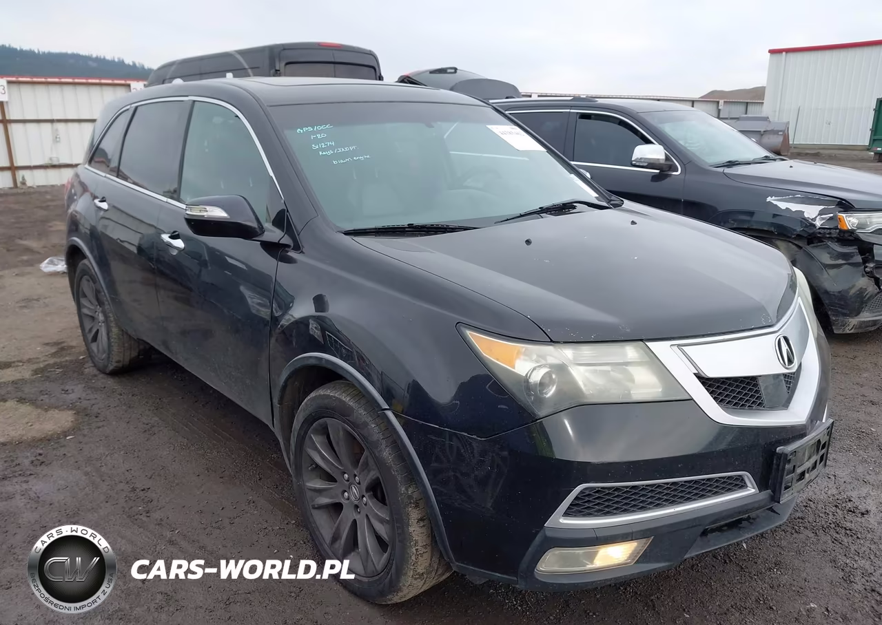 2012 Acura Mdx Advance Package