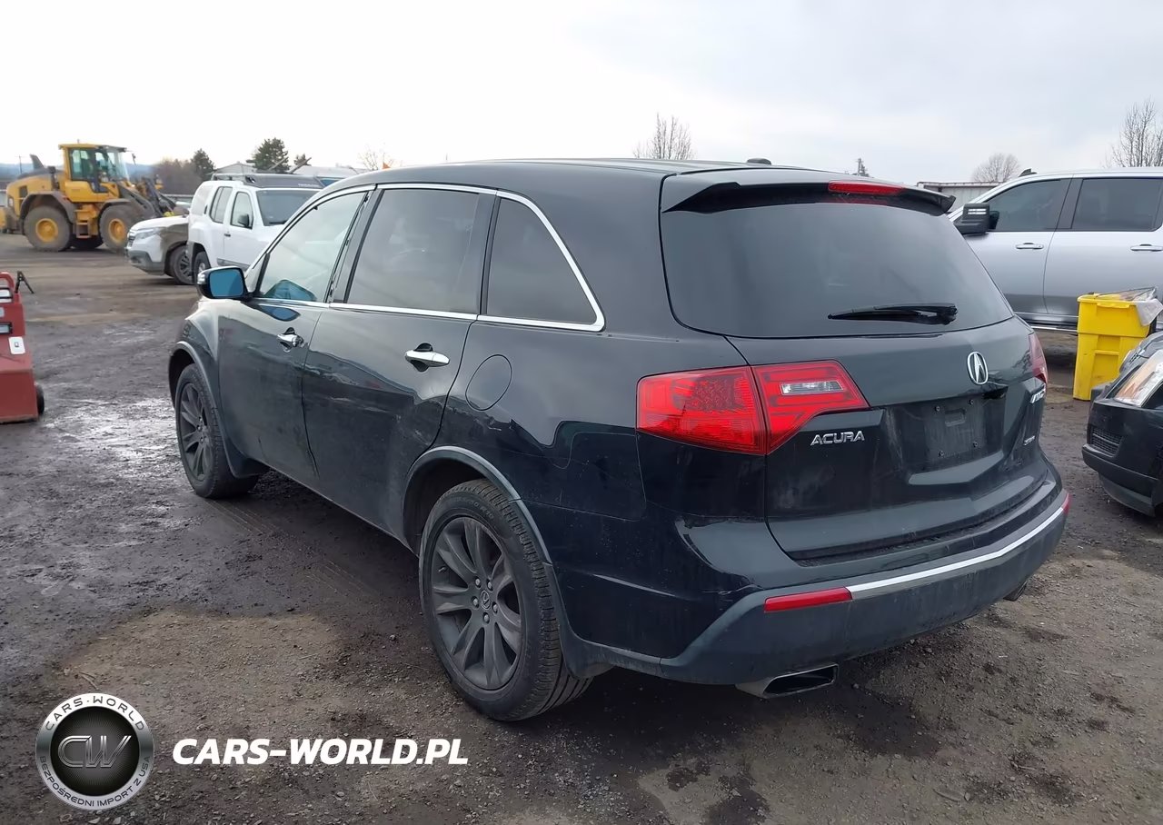 2012 Acura Mdx Advance Package VIN:2HNYD2H85CH511274 - 3