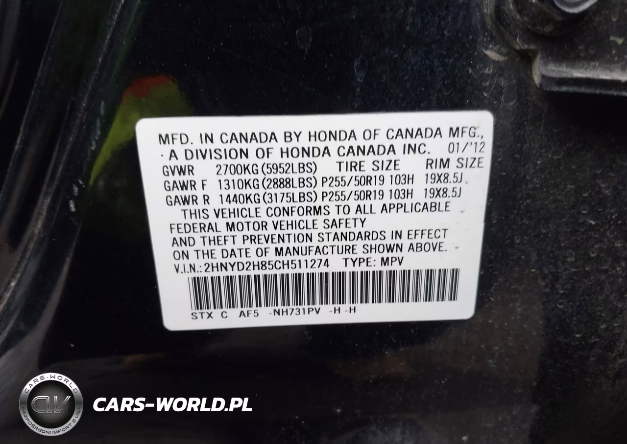 2012 Acura Mdx Advance Package VIN:2HNYD2H85CH511274 - 9