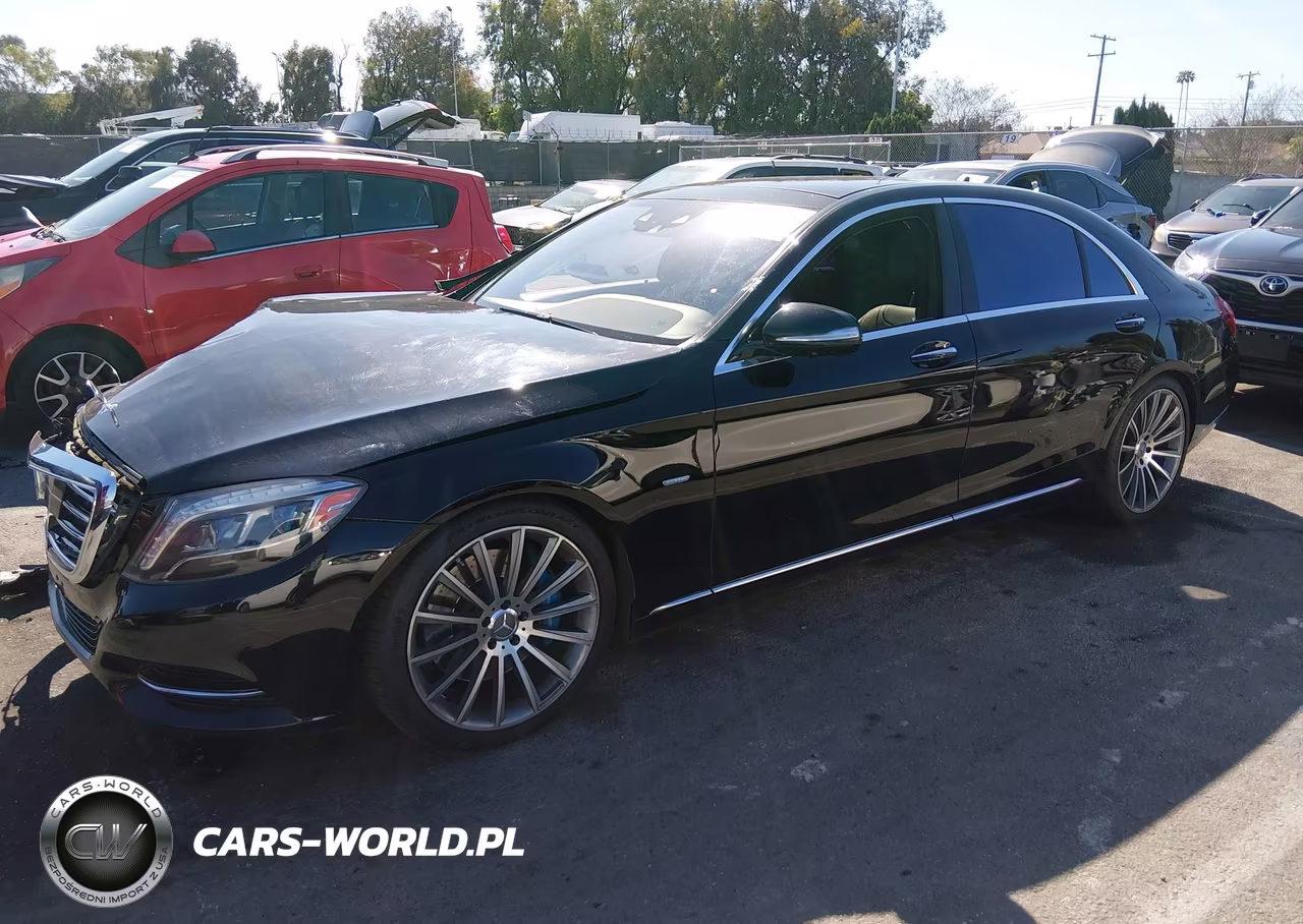 2016 Mercedes-Benz S 550 Plug-In Hybrid VIN:WDDUG6DB1GA277357 - 2