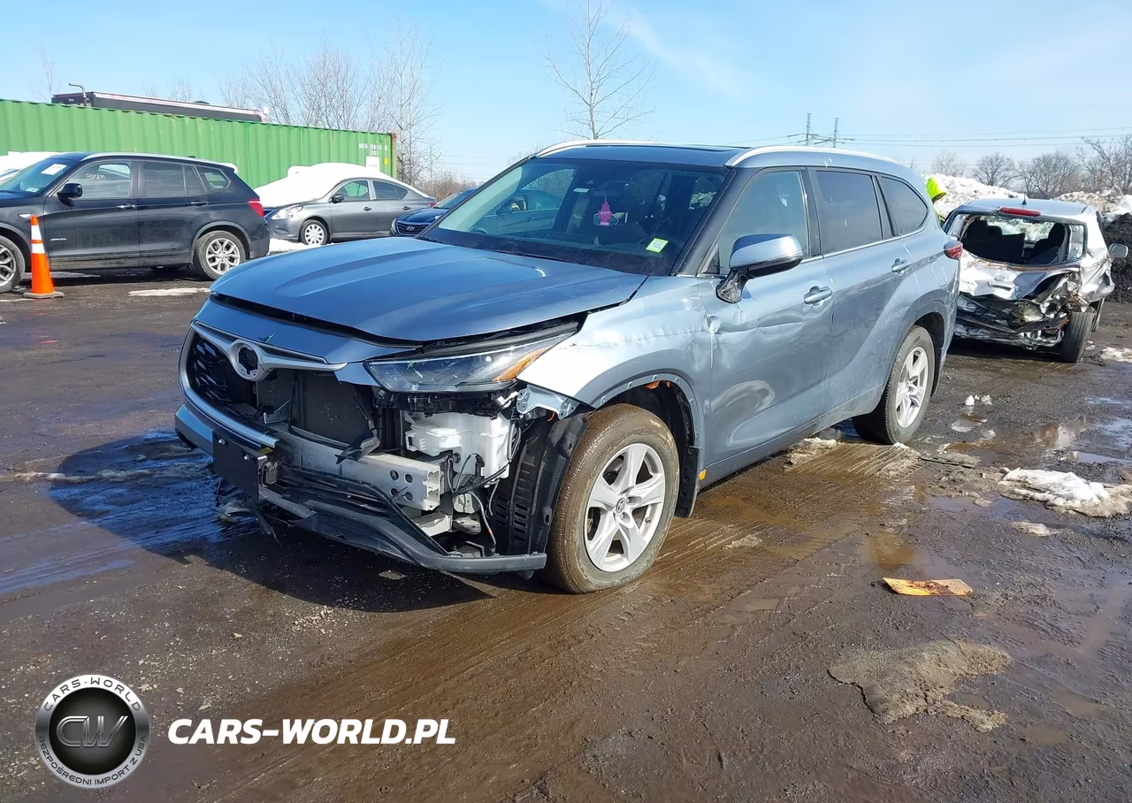 2023 Toyota Highlander Xle VIN:5TDKDRBH1PS017384 - 2