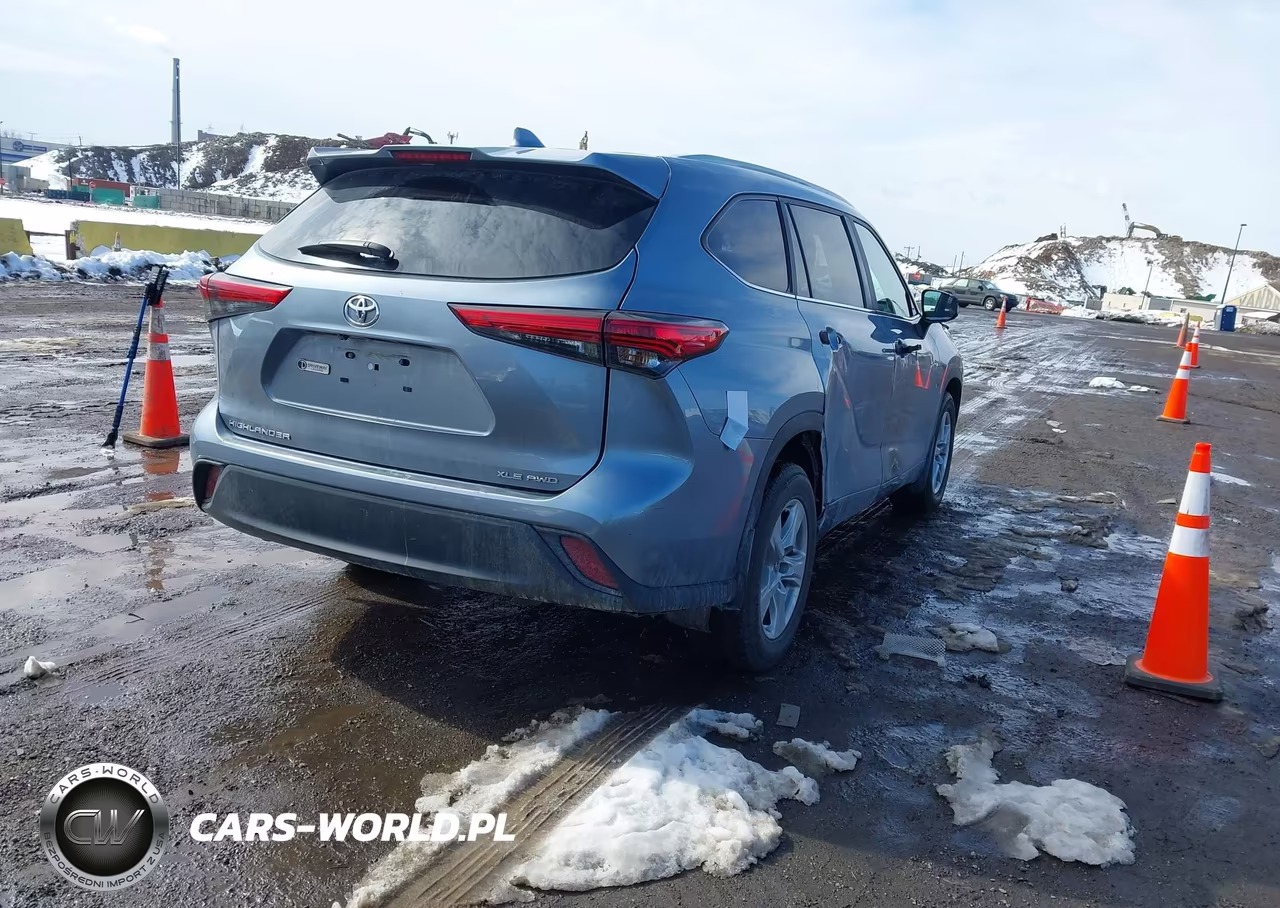 2023 Toyota Highlander Xle VIN:5TDKDRBH1PS017384 - 4