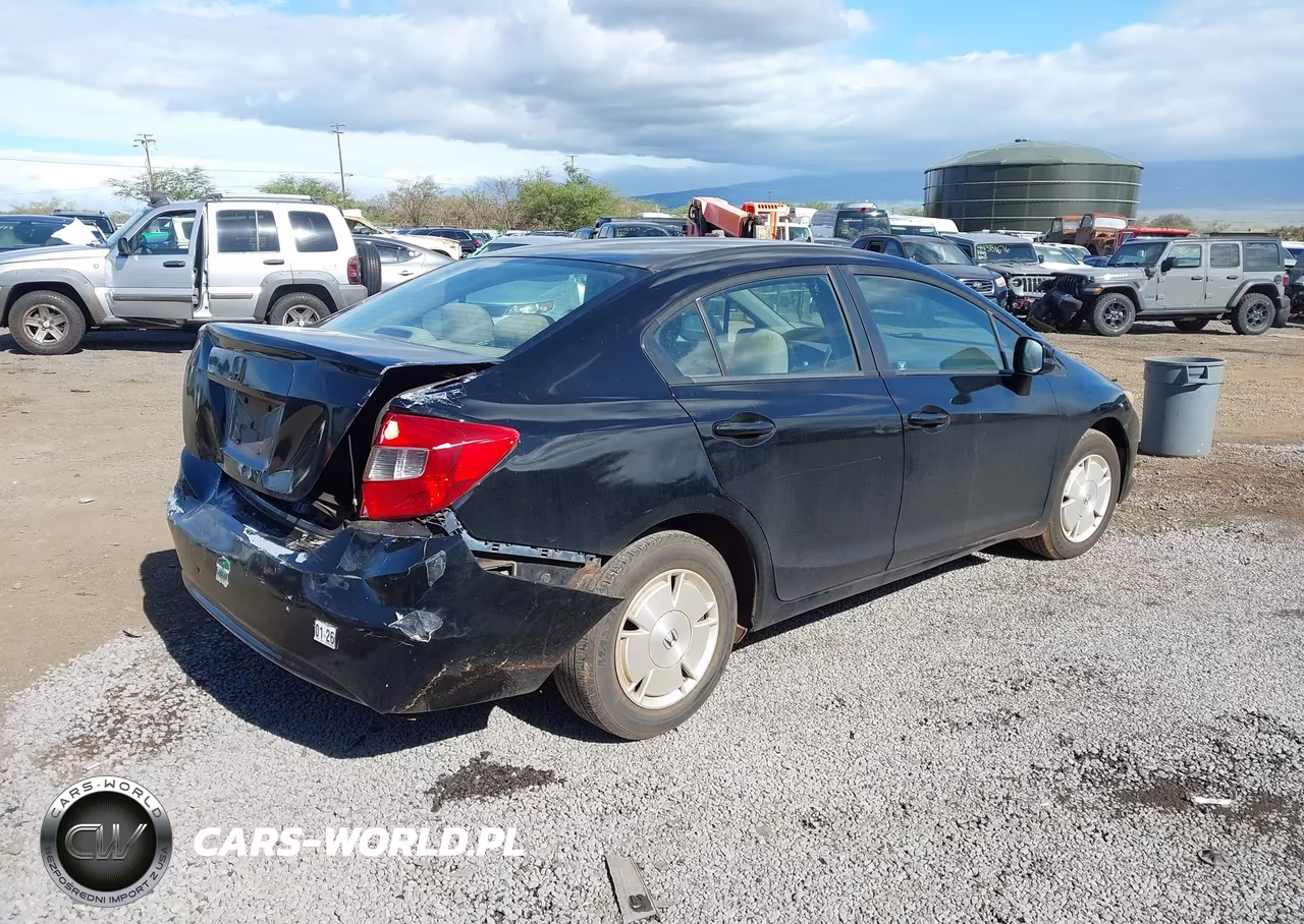 2012 Honda Civic Lx VIN:2HGFB2F56CH604138 - 4