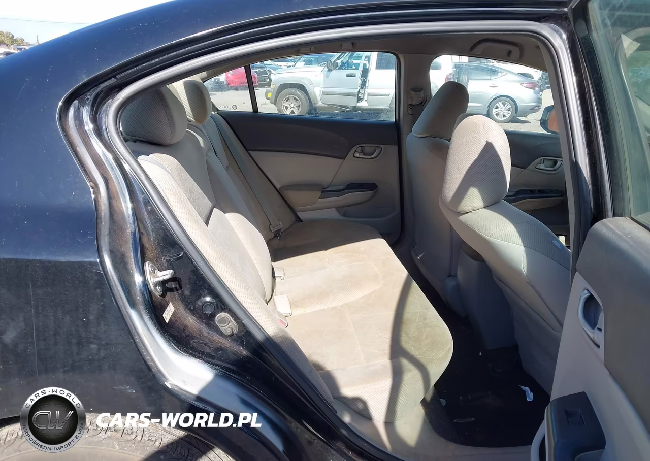 2012 Honda Civic Lx VIN:2HGFB2F56CH604138 - 8