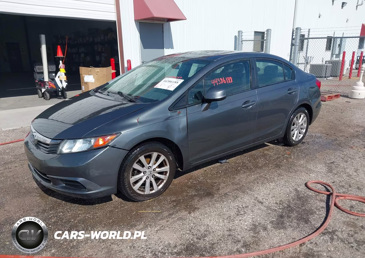 2012 Honda Civic Ex VIN:19XFB2F80CE028714 - 2