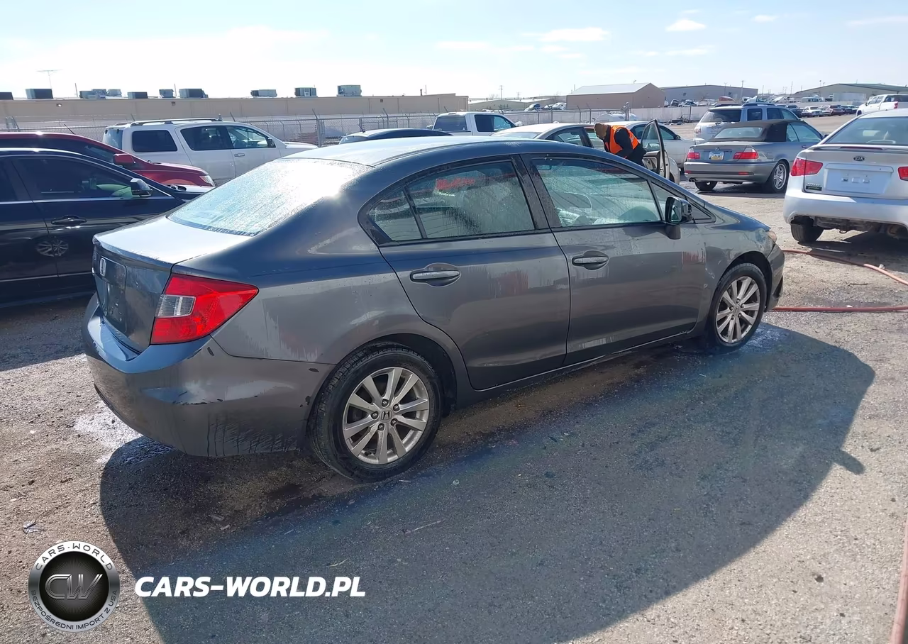 2012 Honda Civic Ex VIN:19XFB2F80CE028714 - 4