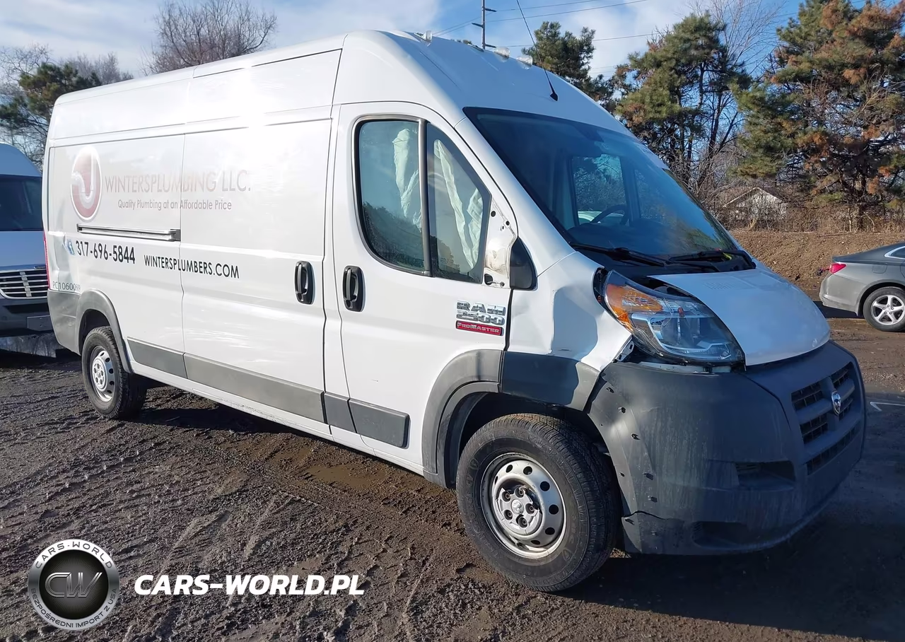 2017 Ram Promaster 2500 High Roof 159 Wb – zdjęcie 1 z 17