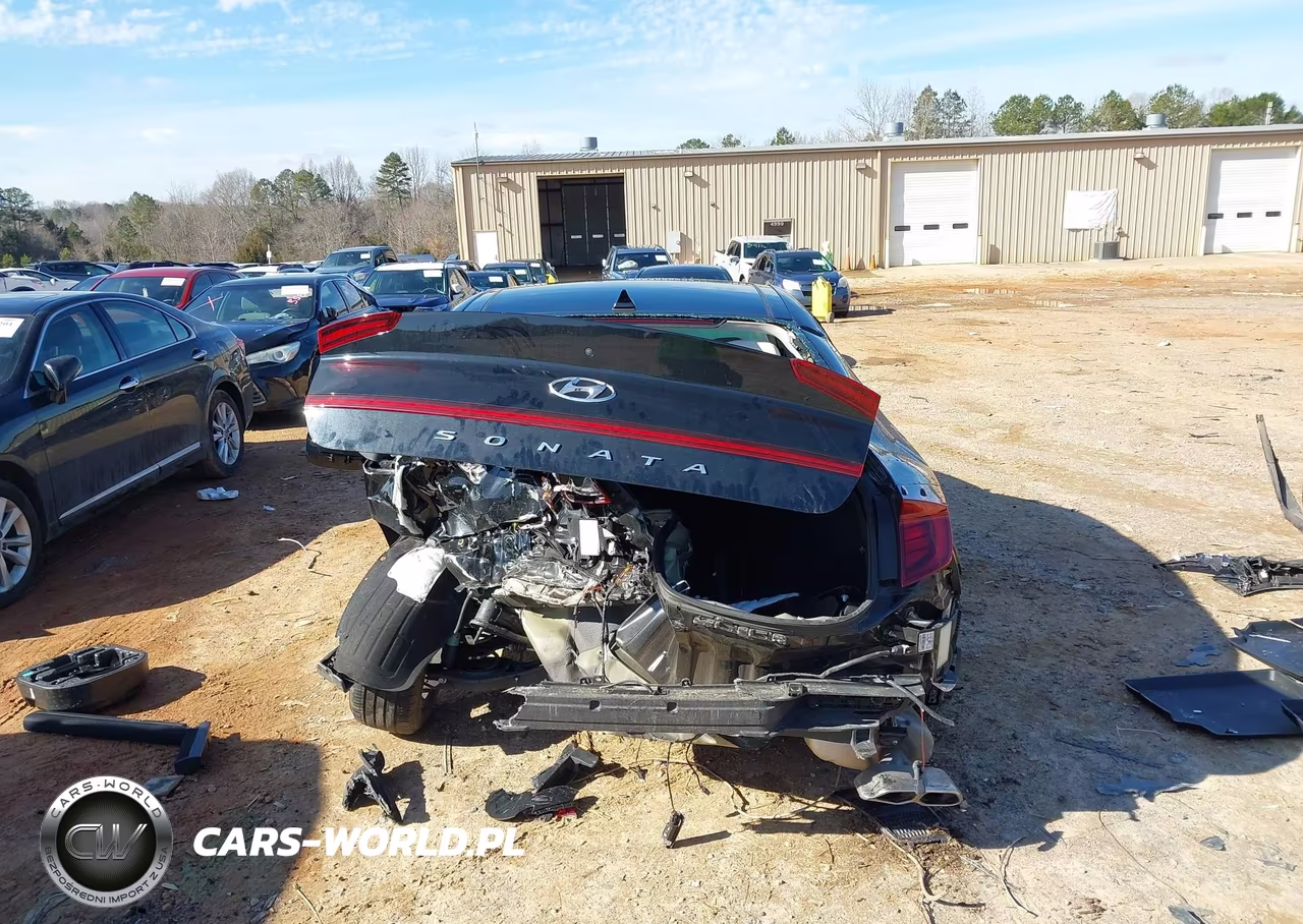 2023 Hyundai Sonata Sel VIN:KMHL14JA2PA347502 - 17