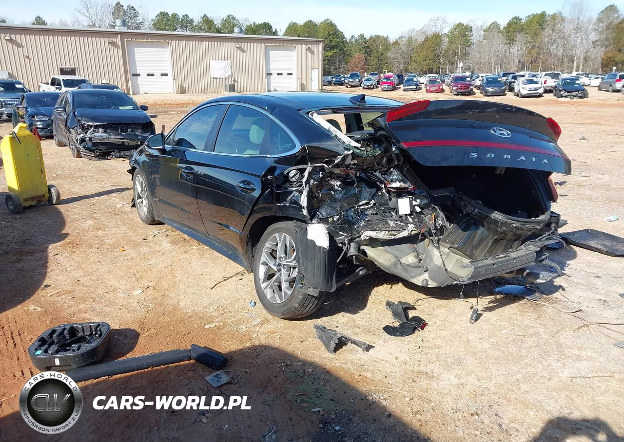 2023 Hyundai Sonata Sel VIN:KMHL14JA2PA347502 - 3