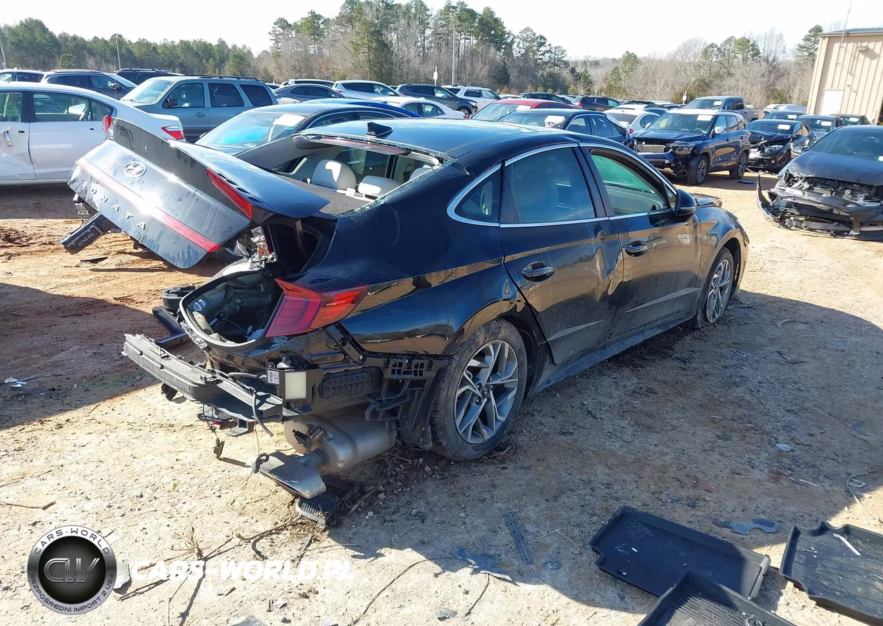 2023 Hyundai Sonata Sel VIN:KMHL14JA2PA347502 - 4