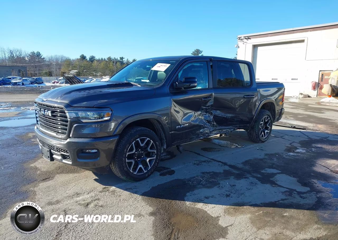 2025 Ram 1500 Laramie 4X4 5'7 Box VIN:1C6SRFJP2SN726307 - 2