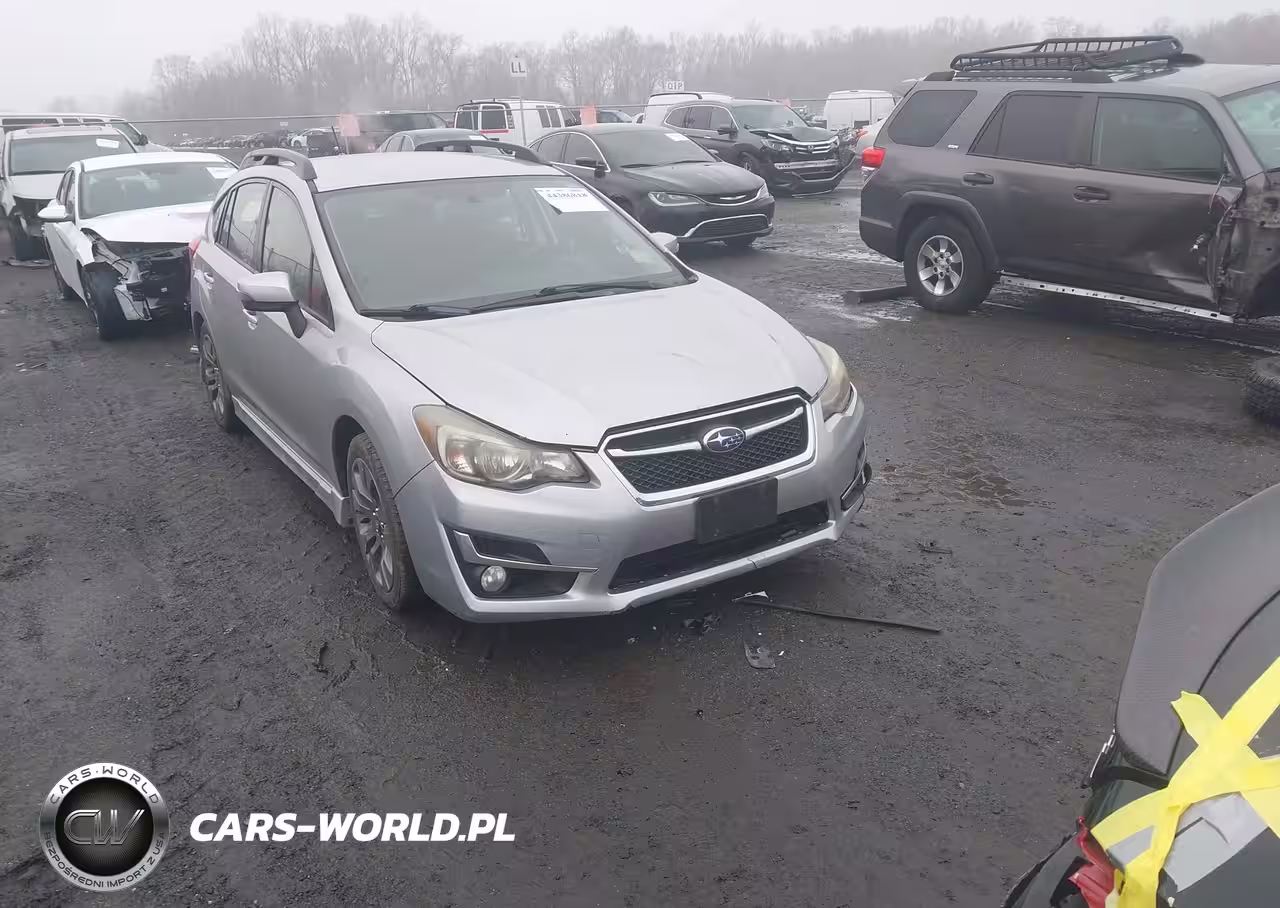 2015 Subaru Impreza 2.0I Sport Premium