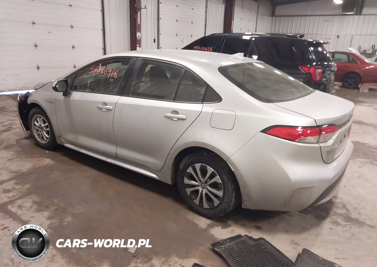 2021 Toyota Corolla Hybrid Le VIN:JTDEAMDE8MJ026068 - 3