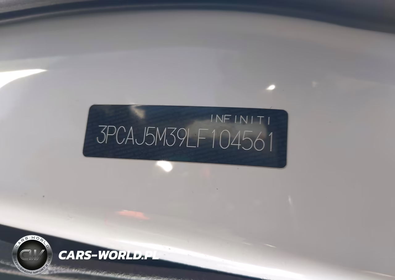 2020 Infiniti Qx50 Luxe Awd VIN:3PCAJ5M39LF104561 - 9
