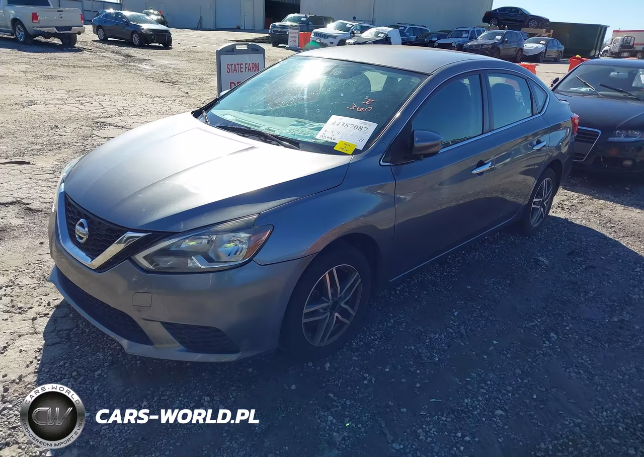 2017 Nissan Sentra Sv VIN:3N1AB7AP2HL706116 - 2