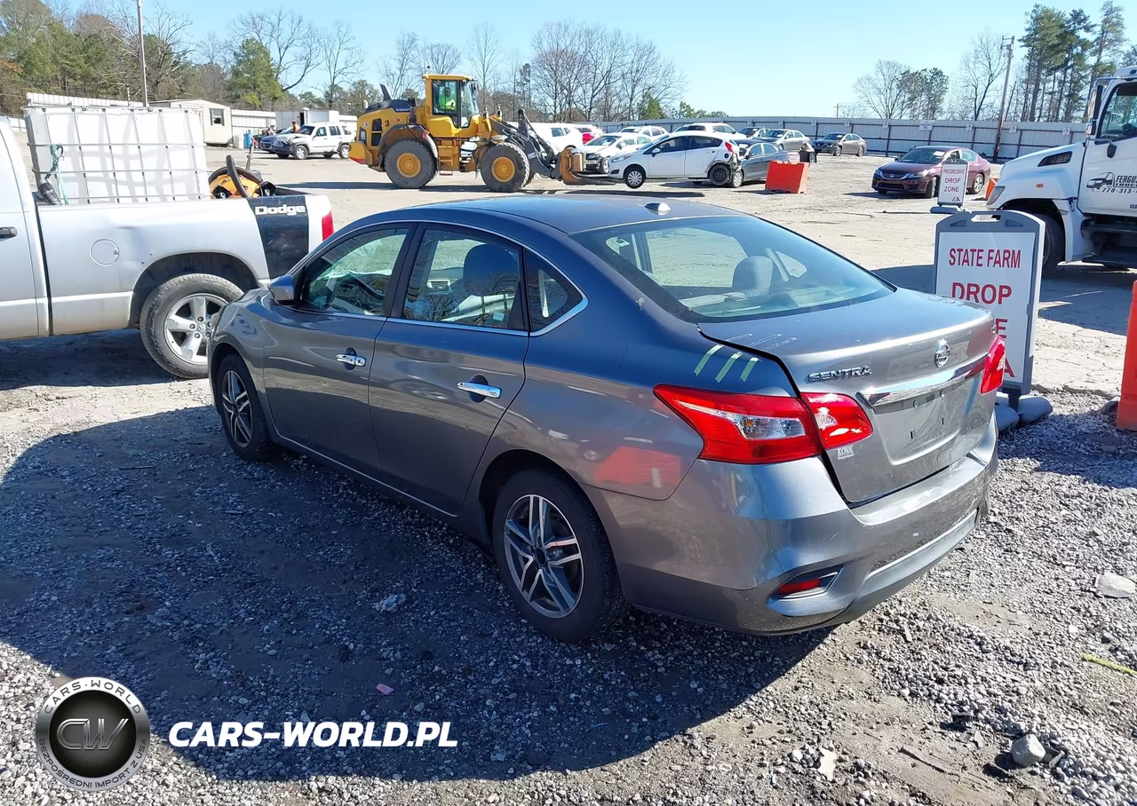 2017 Nissan Sentra Sv VIN:3N1AB7AP2HL706116 - 3