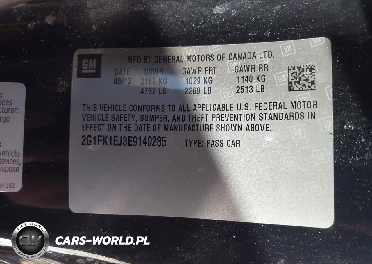 2014 Chevrolet Camaro 2Ss VIN:2G1FK1EJ3E9140285 - 9