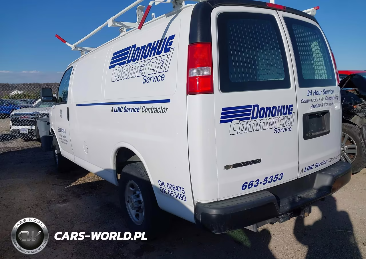 2023 Chevrolet Express Cargo Rwd 2500 Regular Wheelbase Wt VIN:1GCWGAFP3P1184922 - 3