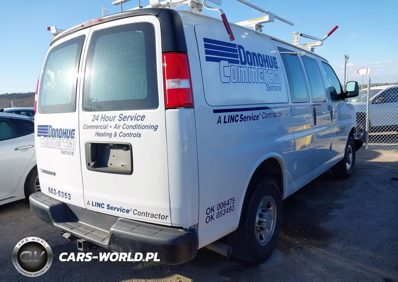 2023 Chevrolet Express Cargo Rwd 2500 Regular Wheelbase Wt VIN:1GCWGAFP3P1184922 - 4