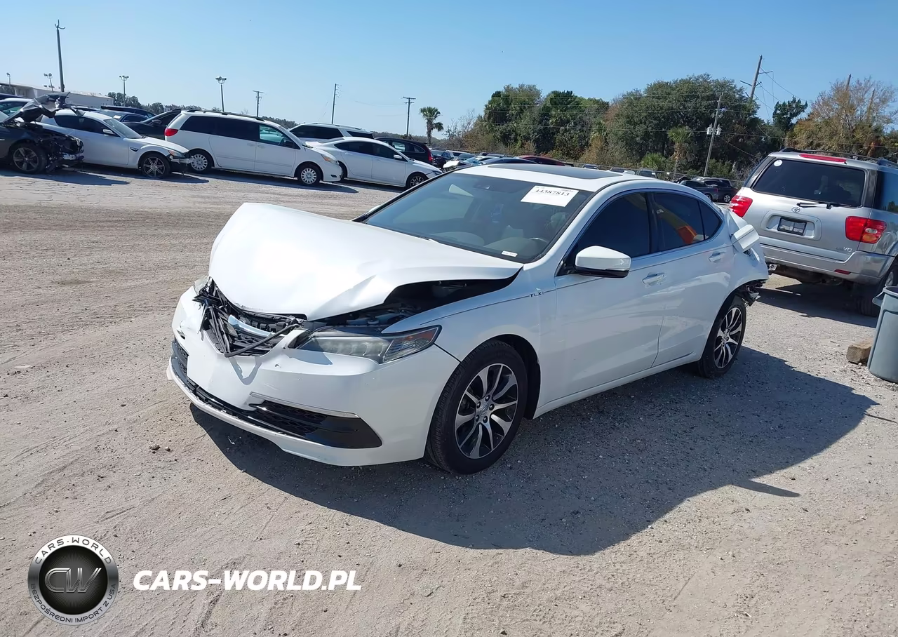 2017 Acura Tlx Technology Package VIN:19UUB1F52HA001663 - 2