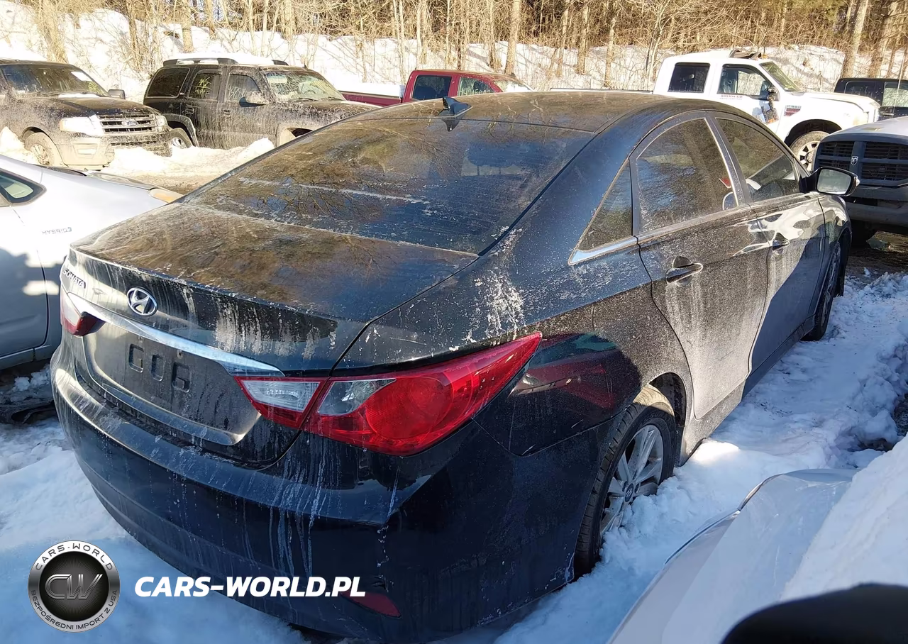 2014 Hyundai Sonata Gls VIN:5NPEB4ACXEH941417 - 4