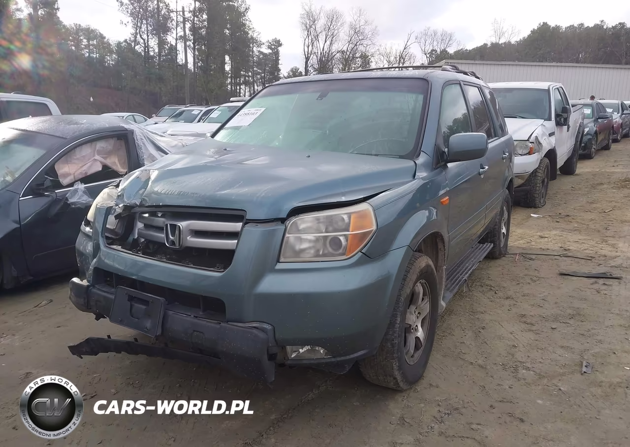2007 Honda Pilot Ex-L VIN:5FNYF18557B005424 - 2