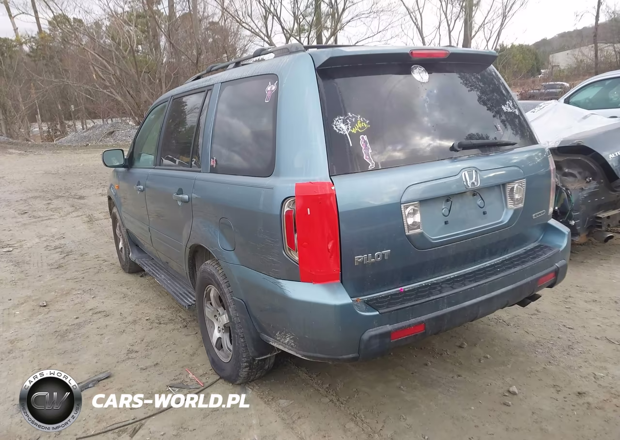 2007 Honda Pilot Ex-L VIN:5FNYF18557B005424 - 3
