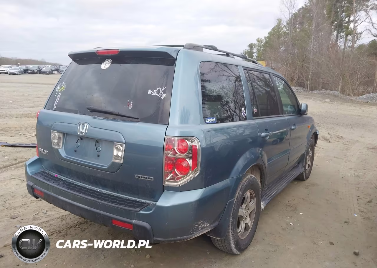 2007 Honda Pilot Ex-L VIN:5FNYF18557B005424 - 4