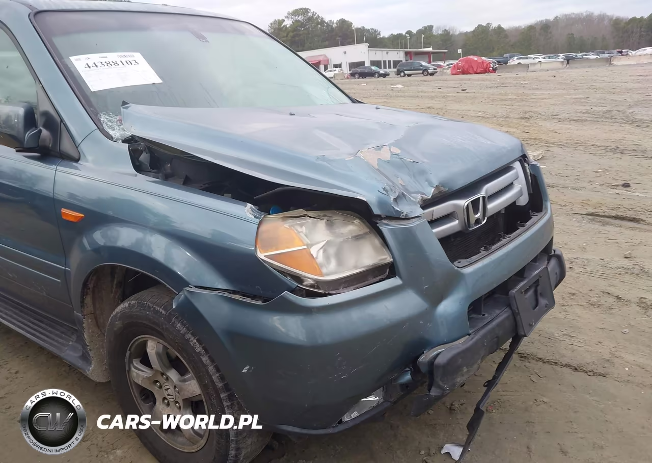 2007 Honda Pilot Ex-L VIN:5FNYF18557B005424 - 6