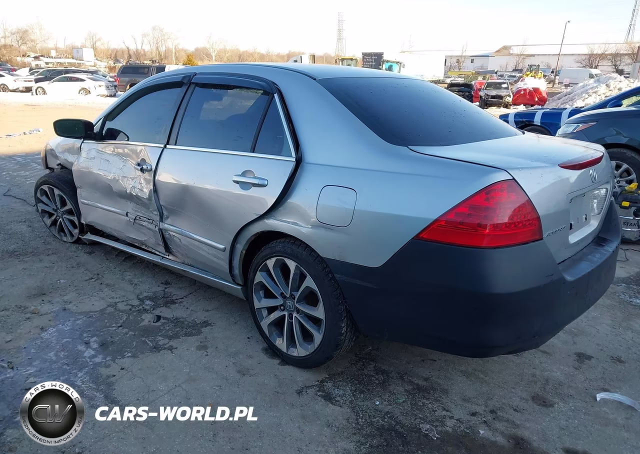 2007 Honda Accord 2.4 Lx VIN:1HGCM56427A049800 - 3