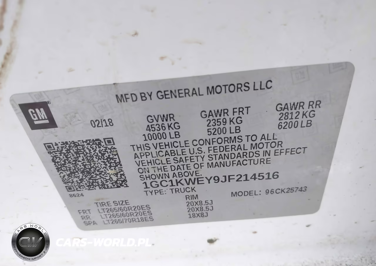 2018 Chevrolet Silverado 2500Hd Ltz VIN:1GC1KWEY9JF214516 - 9