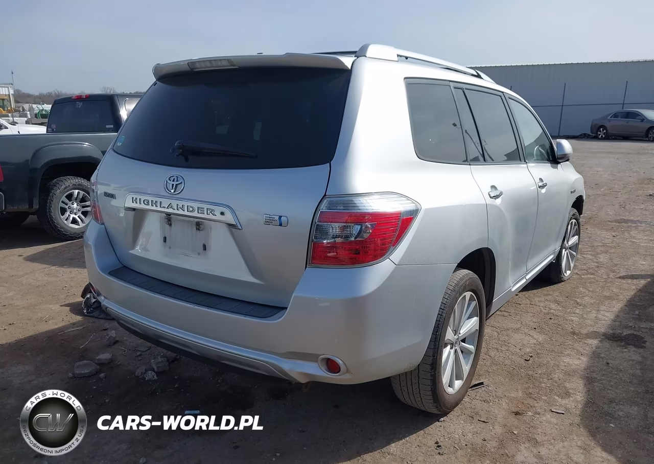2009 Toyota Highlander Hybrid VIN:JTEEW41A492030912 - 4