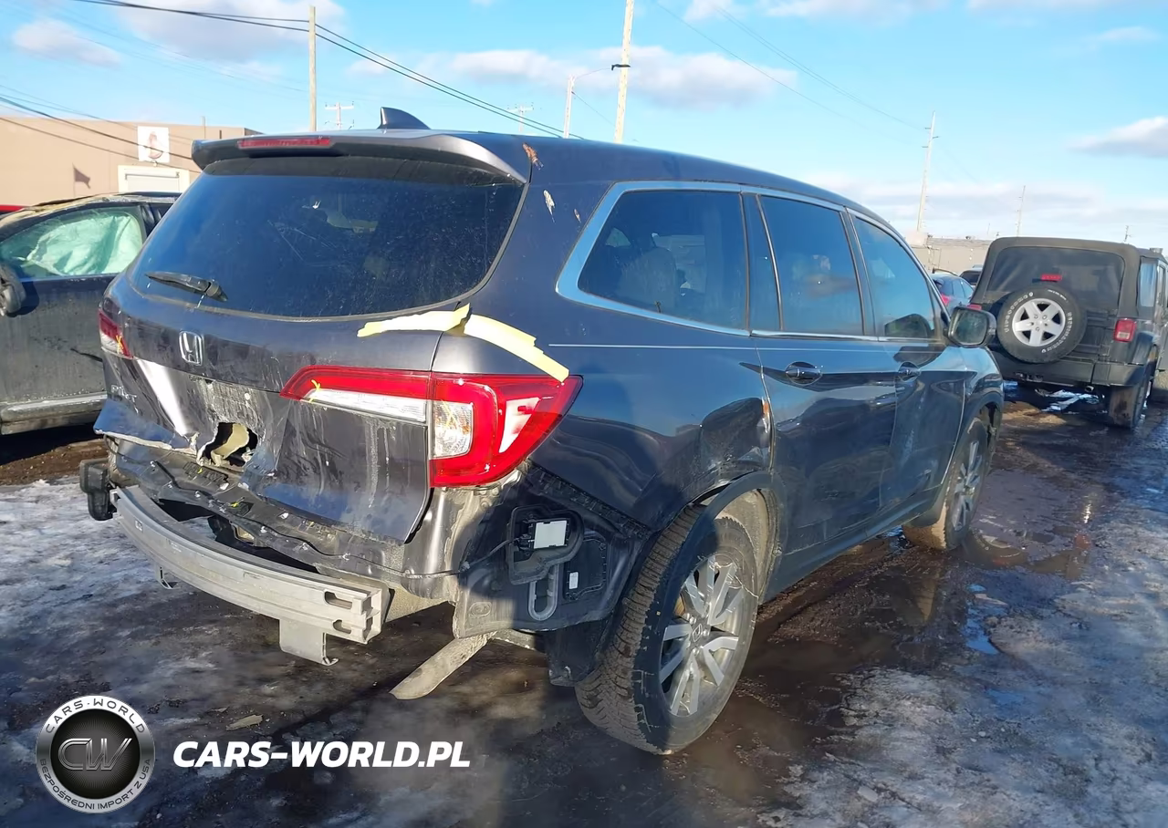 2021 Honda Pilot 2Wd Ex-L VIN:5FNYF5H57MB008991 - 4