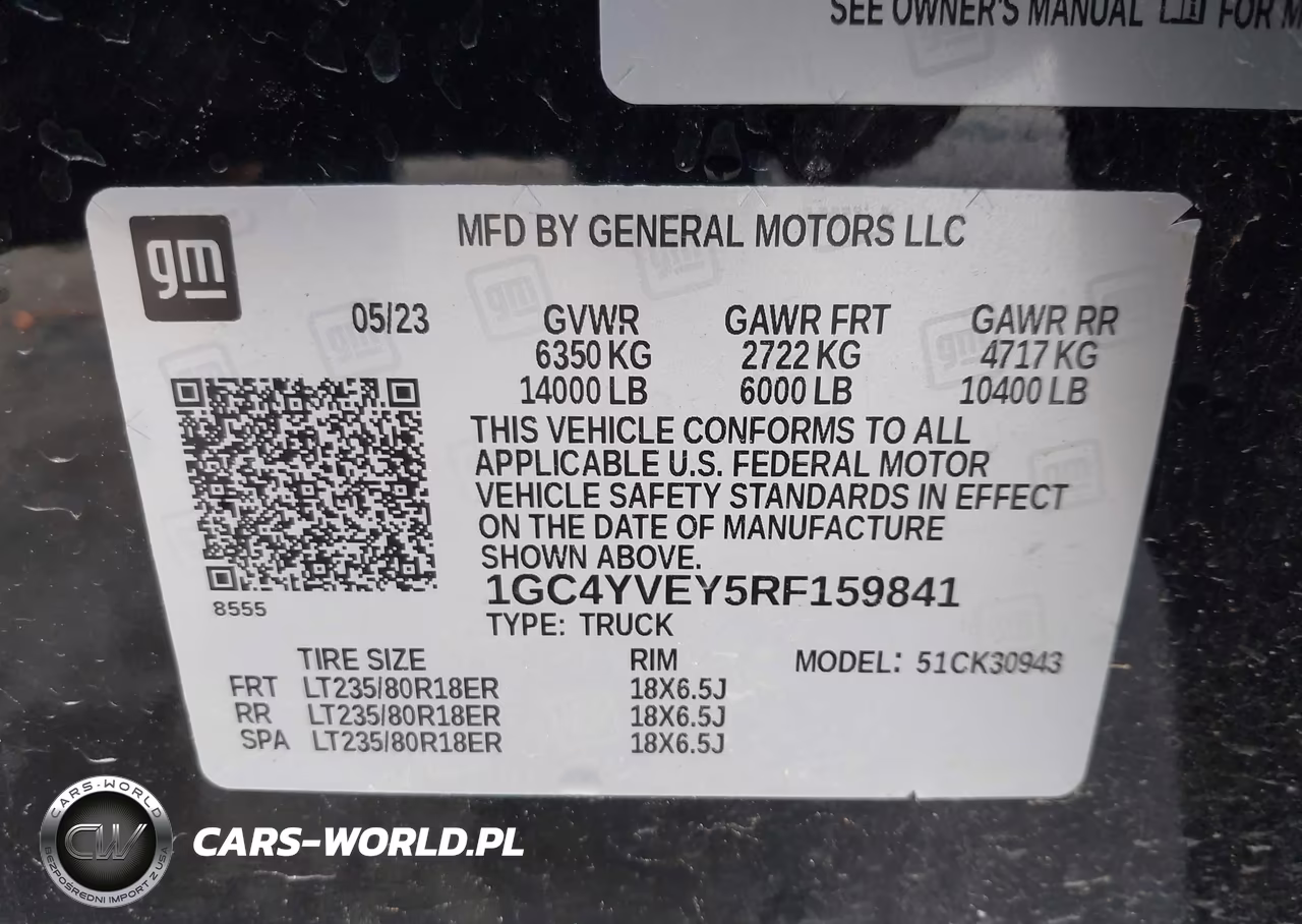 2024 Chevrolet Silverado 3500Hd 4Wd Long Bed High Country VIN:1GC4YVEY5RF159841 - 8