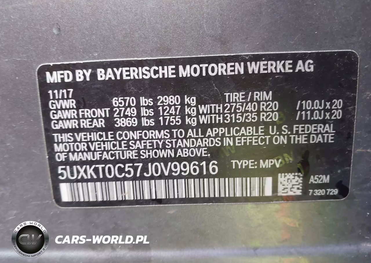 2018 BMW X5 Edrive xDrive40E Iperformance VIN:5UXKT0C57J0V99616 - 9