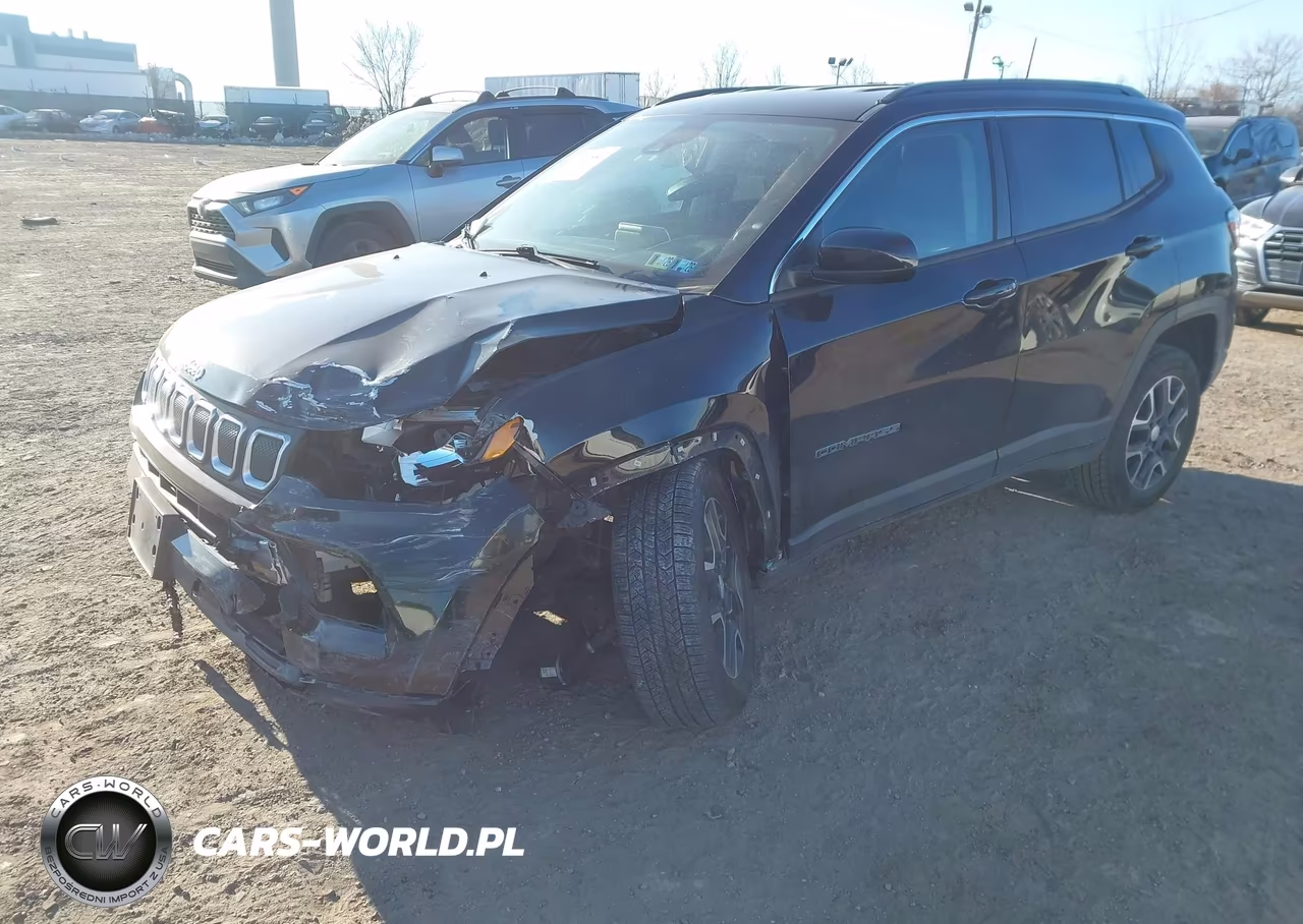 2022 Jeep Compass Latitude 4X4 VIN:3C4NJDBB9NT121628 - 2