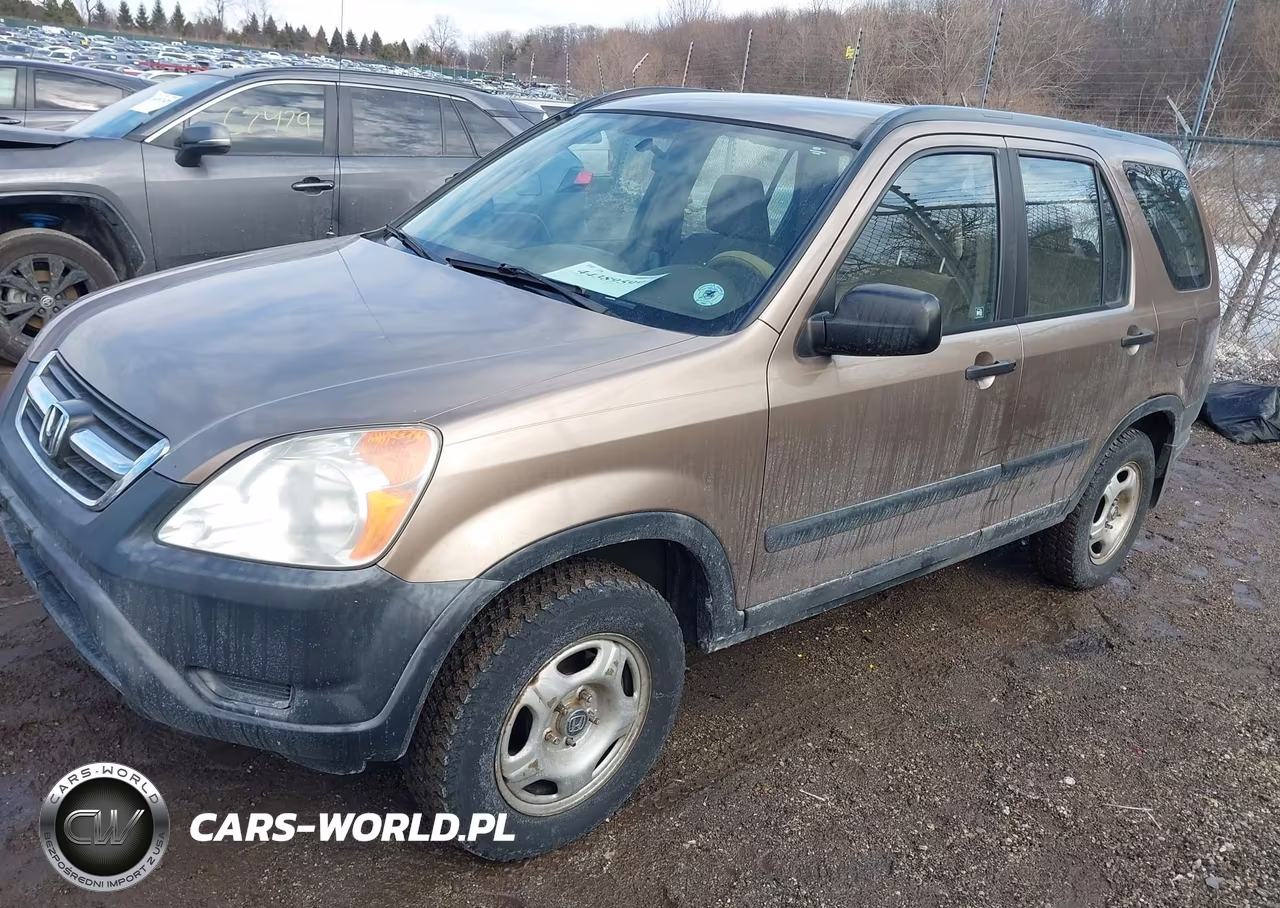 2002 Honda Cr-V Lx VIN:JHLRD784X2C093853 - 2