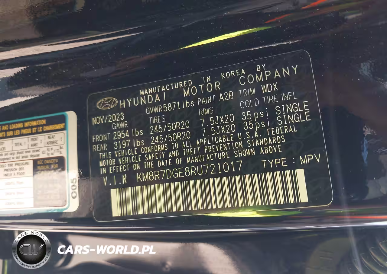 2024 Hyundai Palisade Calligraphy VIN:KM8R7DGE8RU721017 - 9