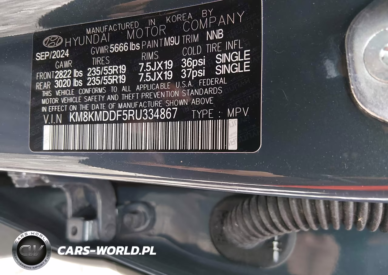 2024 Hyundai Ioniq 5 Se VIN:KM8KMDDF5RU334867 - 9