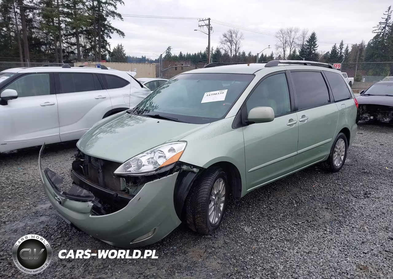 2008 Toyota Sienna Xle VIN:5TDZK22C58S145841 - 2